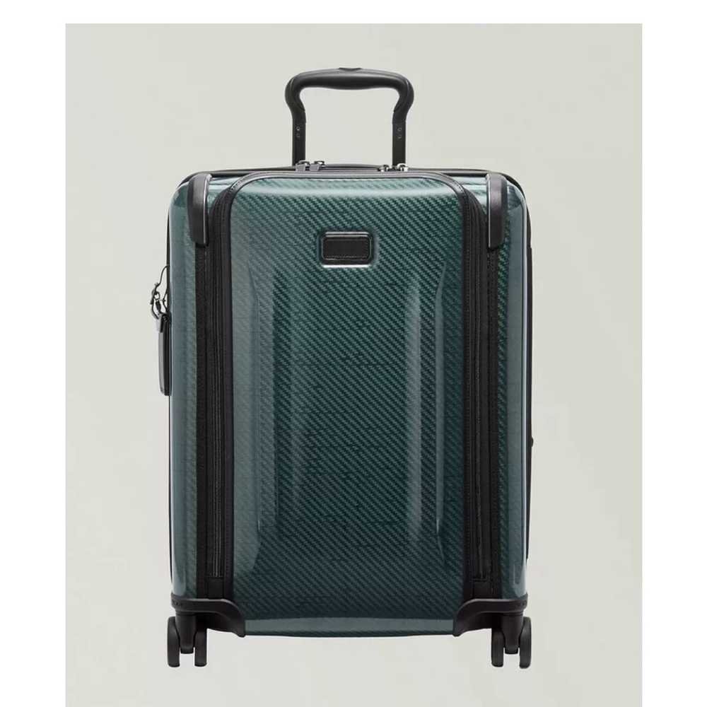 Tumi Dark Green Continental Terra-Lite Carry On Suitcase